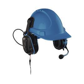 Audífonos inteligentes de uso rudo para casco con filtrado de ruido, con bluetooth, comunicación de corto alcance,  IS para radios de 2 vías Digitales y Análogos