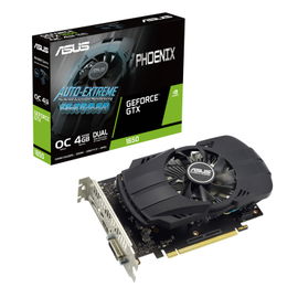 ASUS Phoenix GeForce GTX 1650 EVO 4GB - OC Edition - tarjeta gráfica - GF GTX 1650 - 4 GB GDDR6 - PCIe 3.0 - DVI, HDMI, DisplayPort