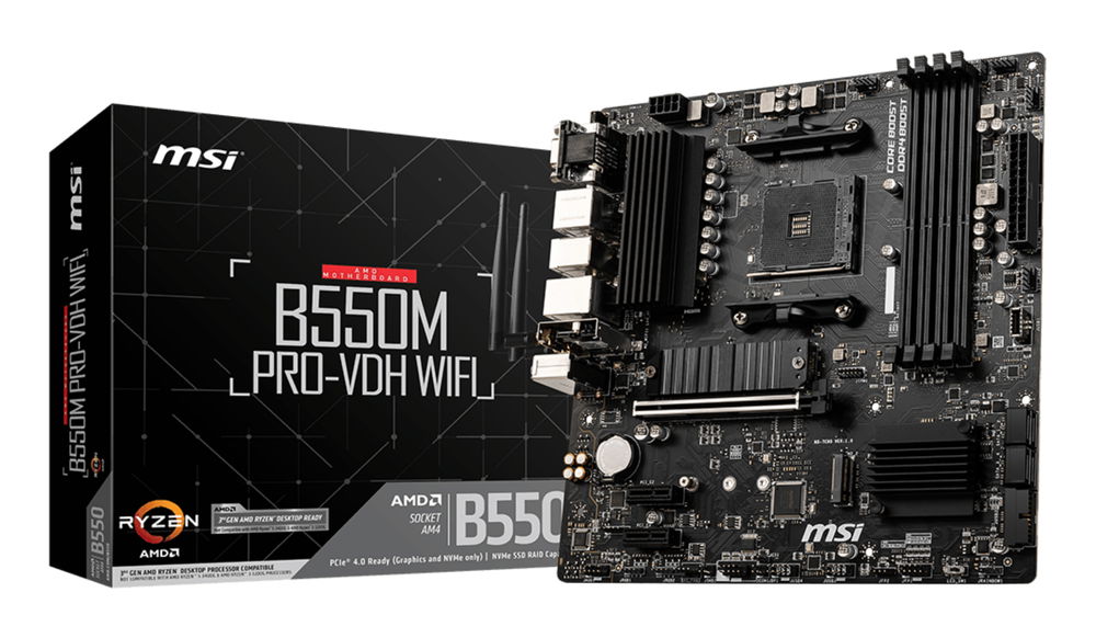 MSI - B550M PRO-VDH WIFI - Motherboard