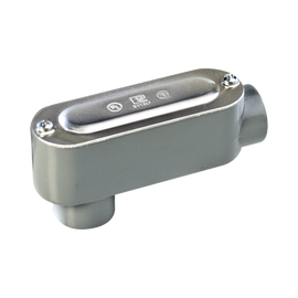 Caja oval roscada tipo LB de 3
