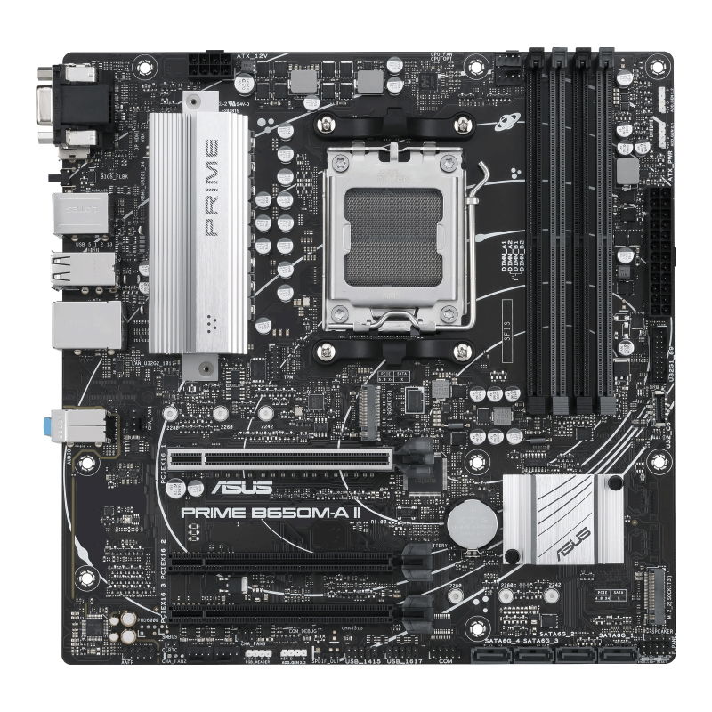 ASUS - Motherboard - Micro ATX - Socket AM5 - AMD B650 ASUS - Motherboard - Micro ATX - Socket AM5 - AMD B650