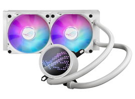 ASUS ROG RYUO III 240 ARGB - White Edition - sistema de refrigeración líquida del procesador - (para: AM4, LGA1200, LGA1700, AM5, LGA115x Socket) - cobre - 120 mm - blanco ASUS ROG RYUO III 240 ARGB - White Edition - sistema de refrigeración líquida del procesador - (para: AM4, LGA1200, LGA1700, AM5, LGA115x Socket) - cobre - 120 mm - blanco