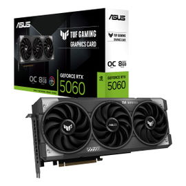 ASUS - TUF-RTX5060-O8G-GAMING - PCI Express 5.0 - NVIDIA - NVIDIA GeForce RTX 5060 - GDDR7 - HDMI / DisplayPort
