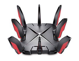 TP-Link Archer GX90 V1 - Enrutador inalámbrico - Ethernet / Fast Ethernet / Gigabit Ethernet / IEEE 802.11ax (Wi-Fi 6) / IEEE 802.11n / IEEE 802.11ac / IEEE 802.11b / IEEE 802.11a / IEEE 802.11g / 2.5 Gigabit Ethernet - 6.6 Gbps - Enrutador para jueg