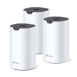 Kit 3 Routers Inalámbricos MESH Interior para Hogar / Doble Banda Wi-Fi 5 AC1900 Mbps / 3 Puerto Gigabit WAN/LAN / 3 Antenas Internas / Administración Mediante la App Deco (iOS, Android)