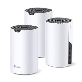 Kit 3 Routers Inalámbricos MESH Interior para Hogar / Doble Banda Wi-Fi 5 AC1900 Mbps / 3 Puerto Gigabit WAN/LAN / 3 Antenas Internas / Administración Mediante la App Deco (iOS, Android)
