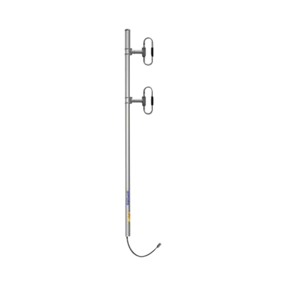 Antena Base de 2 Dipolos, 406-512 MHz, 5.5 dBd, 106 MHz Ancho de Banda, OFFSET, 150 Watt, N Hem, Inclinación Opcional 