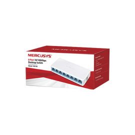Switch no administrable para escritorio 8 puertos 10/100 Mbps