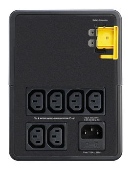APC Back-UPS 1200VA - UPS - CA 120 V - 650 vatios - 1200 VA - 1 fase - 9 Ah - conectores de salida: 6 - negro