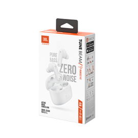 Auriculares Inalámbricos JBL Tune Beam - Color Blanco Auriculares Inalámbricos JBL Tune Beam - Color Blanco
