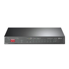 Switch PoE+ No Administrable De Escritorio 10 Puertos / 8 puertos 10/100/1000 Mbps PoE af/at Inteligiente / Presupuesto 123 W / Modo Extendido hasta 250 metros