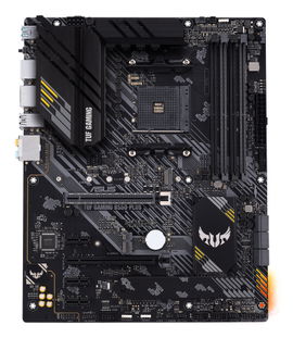 ASUS TUF GAMING B550-PLUS - Placa base - ATX - Socket AM4 - AMD B550 Chipset - USB-C Gen2, USB 3.2 Gen 1, USB 3.2 Gen 2 - 2.5 Gigabit LAN - Tarjeta gráfica (CPU necesaria) - HD Audio (8-canales)