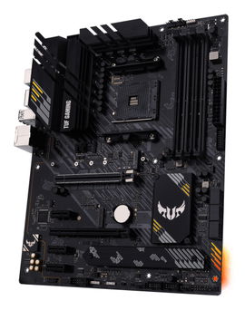 ASUS TUF GAMING B550-PLUS - Placa base - ATX - Socket AM4 - AMD B550 Chipset - USB-C Gen2, USB 3.2 Gen 1, USB 3.2 Gen 2 - 2.5 Gigabit LAN - Tarjeta gráfica (CPU necesaria) - HD Audio (8-canales) ASUS TUF GAMING B550-PLUS - Placa base - ATX - Socket AM4 - AMD B550 Chipset - USB-C Gen2, USB 3.2 Gen 1, USB 3.2 Gen 2 - 2.5 Gigabit LAN - Tarjeta gráfica (CPU necesaria) - HD Audio (8-canales)