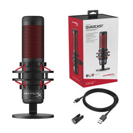 HyperX - Microphone - Computer / Game console / Professional audio - Wired HyperX - Microphone - Computer / Game console / Professional audio - Wired
