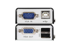 Mini consola extensora USB VGA Cat5 USB de hasta 320 pies /W/(EE.UU./REINO UNIDO/UE/SALIDA) ADP. ATEN Mini consola extensora USB VGA Cat5 USB de hasta 320 pies /W/(EE.UU./REINO UNIDO/UE/SALIDA) ADP. ATEN