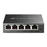 Switch Escritorio Easy Smart de 5 puertos 10/100/1000 Mbps / IGMP para Vigilancia / Calidad en el Servicio (QoS) / Gestión GUI