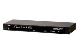 Conmutador KVM VGA PS/2-USB de 8 puertos /Cascada/W/(EE.UU./UE/SALIDA) ADP. ATEN Conmutador KVM VGA PS/2-USB de 8 puertos /Cascada/W/(EE.UU./UE/SALIDA) ADP. ATEN
