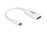 Adaptador de Mini DisplayPort a HDMI | Compatible con productos Macintosh | Admite sonido Dolby True HD y DTS HD Master Audio |