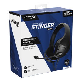 HyperX Cloud Stinger Core - Auricular - tamaño completo - cableado - conector de 3,5 mm