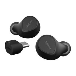 Jabra Evolve2 Buds MS - Auriculares inalámbricos con micro - en oreja - Bluetooth - cancelación de sonido activo - USB-C a través de adaptador Bluetooth - aislamiento de ruido - negro - Certificado para Equipos de Microsoft Jabra Evolve2 Buds MS - Auriculares inalámbricos con micro - en oreja - Bluetooth - cancelación de sonido activo - USB-C a través de adaptador Bluetooth - aislamiento de ruido - negro - Certificado para Equipos de Microsoft