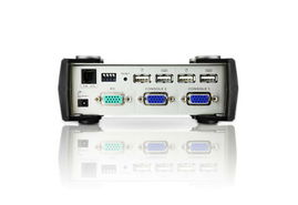 Dispositivo para conectar dos consolas a un ordenador VGA USB