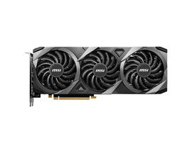 MSI GeForce RTX 3060 TI VENTUS 3X 8G OC LHR - Tarjeta gráfica - GF RTX 3060 Ti - 8 GB GDDR6 - PCIe 4.0 - HDMI, 3 x DisplayPort