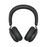 Jabra Evolve2 75 - Auricular - en oreja - Bluetooth - inalámbrico - cancelación de sonido activo - USB-A - aislamiento de ruido - negro - con base de carga - Certificado para Equipos de Microsoft
