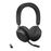 Jabra Evolve2 75 - Auricular - en oreja - Bluetooth - inalámbrico - cancelación de sonido activo - USB-A - aislamiento de ruido - negro - con base de carga - Certificado para Equipos de Microsoft