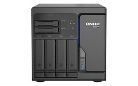 NAS QTS HERO QNAP TS-h686-D1602-8G-US PROCESADOR INTEL XEON D1602 / MEMORIA RAM 8GB / 4 BAHIAS FRONTALES SATA 3.5 PULGADAS + 2 BAHIAS FRONTALES SATA 2.5 PULGADAS / 4 PUERTOS RJ45 2.5GbE / MONTAJE EN ESCRITORIO / APLICACIONES PYMES PARA COMPARTIR Y R NAS QTS HERO QNAP TS-h686-D1602-8G-US PROCESADOR INTEL XEON D1602 / MEMORIA RAM 8GB / 4 BAHIAS FRONTALES SATA 3.5 PULGADAS + 2 BAHIAS FRONTALES SATA 2.5 PULGADAS / 4 PUERTOS RJ45 2.5GbE / MONTAJE EN ESCRITORIO / APLICACIONES PYMES PARA COMPARTIR Y R