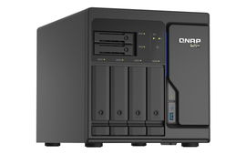 NAS QTS HERO QNAP TS-h686-D1602-8G-US PROCESADOR INTEL XEON D1602 / MEMORIA RAM 8GB / 4 BAHIAS FRONTALES SATA 3.5 PULGADAS + 2 BAHIAS FRONTALES SATA 2.5 PULGADAS / 4 PUERTOS RJ45 2.5GbE / MONTAJE EN ESCRITORIO / APLICACIONES PYMES PARA COMPARTIR Y R NAS QTS HERO QNAP TS-h686-D1602-8G-US PROCESADOR INTEL XEON D1602 / MEMORIA RAM 8GB / 4 BAHIAS FRONTALES SATA 3.5 PULGADAS + 2 BAHIAS FRONTALES SATA 2.5 PULGADAS / 4 PUERTOS RJ45 2.5GbE / MONTAJE EN ESCRITORIO / APLICACIONES PYMES PARA COMPARTIR Y R