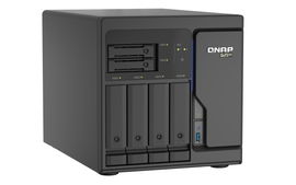 NAS QTS HERO QNAP TS-h686-D1602-8G-US PROCESADOR INTEL XEON D1602 / MEMORIA RAM 8GB / 4 BAHIAS FRONTALES SATA 3.5 PULGADAS + 2 BAHIAS FRONTALES SATA 2.5 PULGADAS / 4 PUERTOS RJ45 2.5GbE / MONTAJE EN ESCRITORIO / APLICACIONES PYMES PARA COMPARTIR Y R NAS QTS HERO QNAP TS-h686-D1602-8G-US PROCESADOR INTEL XEON D1602 / MEMORIA RAM 8GB / 4 BAHIAS FRONTALES SATA 3.5 PULGADAS + 2 BAHIAS FRONTALES SATA 2.5 PULGADAS / 4 PUERTOS RJ45 2.5GbE / MONTAJE EN ESCRITORIO / APLICACIONES PYMES PARA COMPARTIR Y R