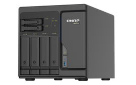 NAS QTS HERO QNAP TS-h686-D1602-8G-US PROCESADOR INTEL XEON D1602 / MEMORIA RAM 8GB / 4 BAHIAS FRONTALES SATA 3.5 PULGADAS + 2 BAHIAS FRONTALES SATA 2.5 PULGADAS / 4 PUERTOS RJ45 2.5GbE / MONTAJE EN ESCRITORIO / APLICACIONES PYMES PARA COMPARTIR Y R NAS QTS HERO QNAP TS-h686-D1602-8G-US PROCESADOR INTEL XEON D1602 / MEMORIA RAM 8GB / 4 BAHIAS FRONTALES SATA 3.5 PULGADAS + 2 BAHIAS FRONTALES SATA 2.5 PULGADAS / 4 PUERTOS RJ45 2.5GbE / MONTAJE EN ESCRITORIO / APLICACIONES PYMES PARA COMPARTIR Y R