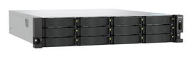 QNAP - NAS server - 32 GB - Rack-mountable - 12 bays QNAP - NAS server - 32 GB - Rack-mountable - 12 bays
