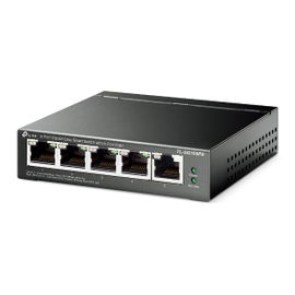 TP-Link TL-SG105PE - Conmutador - Gestionado - 5 x 10/100/1000 (4 PoE+) - sobremesa - PoE+ (65 W) TP-Link TL-SG105PE - Conmutador - Gestionado - 5 x 10/100/1000 (4 PoE+) - sobremesa - PoE+ (65 W)