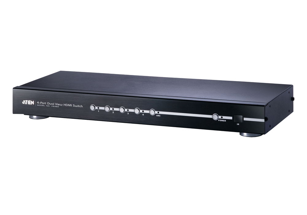Switch HDMI de 4 puertos con salida dual Switch HDMI de 4 puertos con salida dual