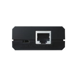 Splitter PoE  (15W) / Potencia de Salida Seleccionable (5 , 9 o 12 Vcc) / 2 puerto 10/100/1000 Mbps / Plug and Play