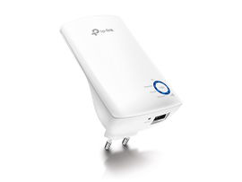 TP-Link TL-WA850RE - Extensor de alcance Wi-Fi de 300 Mbps - 300Mbps a 2.4GHz-2 × antenas internas - 1 × puerto de 10/100 Mbps - enchufado a la pared