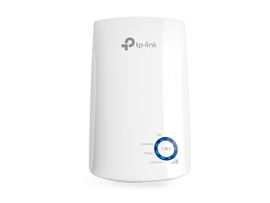 TP-Link TL-WA850RE - Extensor de alcance Wi-Fi de 300 Mbps - 300Mbps a 2.4GHz-2 × antenas internas - 1 × puerto de 10/100 Mbps - enchufado a la pared