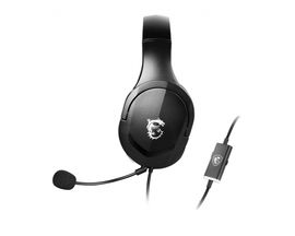 MSI IMMERSE GH20 - Auricular - tamaño completo - cableado - conector de 3,5 mm