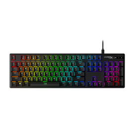 HyperX Alloy Origins - Teclado - backlit - USB - EE. UU. - interruptor: HyperX Red