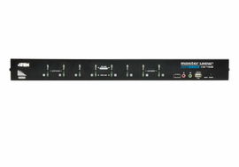 Switch KVM | 8 Puertos | DVI/VGA | Conexión en Cascada | Control de hasta 512 computadoras | USB 2.0 | Soporte Modo Difusión | Función Multipantalla