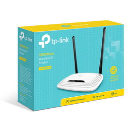 Router Inalámbrico WISP, 2.4 GHz, 300 Mbps, 2 antenas omnidireccional, 4 Puertos LAN 10/100 Mbps, 1 Puerto WAN 10/100 Mbps