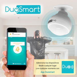 SENSOR MOVIMIENTO PIR WIFI 2.4GHZ STANDALONE DUOSMART D20 BATERIA RECARGABLE REPORTA DIRECTO A APP DUOSMART COMPATIBLE CON ALEXA Y GOOGLE HOME SENSOR MOVIMIENTO PIR WIFI 2.4GHZ STANDALONE DUOSMART D20 BATERIA RECARGABLE REPORTA DIRECTO A APP DUOSMART COMPATIBLE CON ALEXA Y GOOGLE HOME
