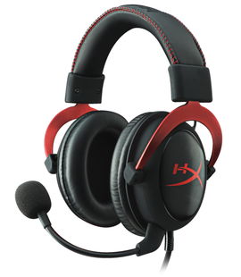 HyperX Cloud II - 7.1 - Gaming Pro - Headset - Red - Wired