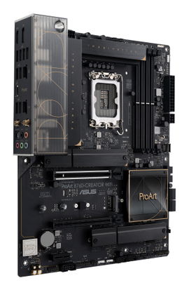 ASUS PROART B760-CREATOR WIFI - Placa base - ATX - Socket LGA1700 - B760 Chipset - USB 3.2 Gen 1, USB-C 3.2 Gen2, USB-C 3.2 Gen 2x2 - Gigabit LAN, 2.5 Gigabit LAN, Wi-Fi 6, Bluetooth - Tarjeta gráfica (CPU necesaria) - HD Audio (8-canales) ASUS PROART B760-CREATOR WIFI - Placa base - ATX - Socket LGA1700 - B760 Chipset - USB 3.2 Gen 1, USB-C 3.2 Gen2, USB-C 3.2 Gen 2x2 - Gigabit LAN, 2.5 Gigabit LAN, Wi-Fi 6, Bluetooth - Tarjeta gráfica (CPU necesaria) - HD Audio (8-canales)