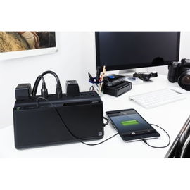 APC Back-UPS BE600M1-LM - UPS - CA 120 V - 330 vatios - 600 VA - USB - conectores de salida: 7