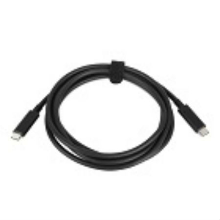 Lenovo - Cable USB - 24 pin USB-C (M) a 24 pin USB-C (M) - 20 V - 3 A - 2 m