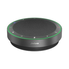 Jabra Speak2 75 MS - Altavoz manos libres - Bluetooth - inalámbrico - USB-A, USB-C - gris oscuro - certificado para Microsoft Teams Rooms, Optimizado para Microsoft Teams, Certificado con Emparejamiento rápido de Microsoft