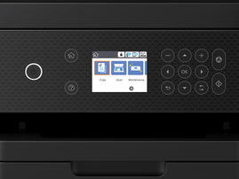 Epson EcoTank L6270 - Impresora multifunción - color - chorro de tinta - rellenable - 216 x 297 mm (original) - 215.9 x 1200 mm (material) - hasta 11 ppm (copiando) - hasta 15.5 ppm (impresión) - 250 hojas - USB 2.0, LAN, Wi-Fi(n)