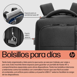 HP - Carrying backpack - 16